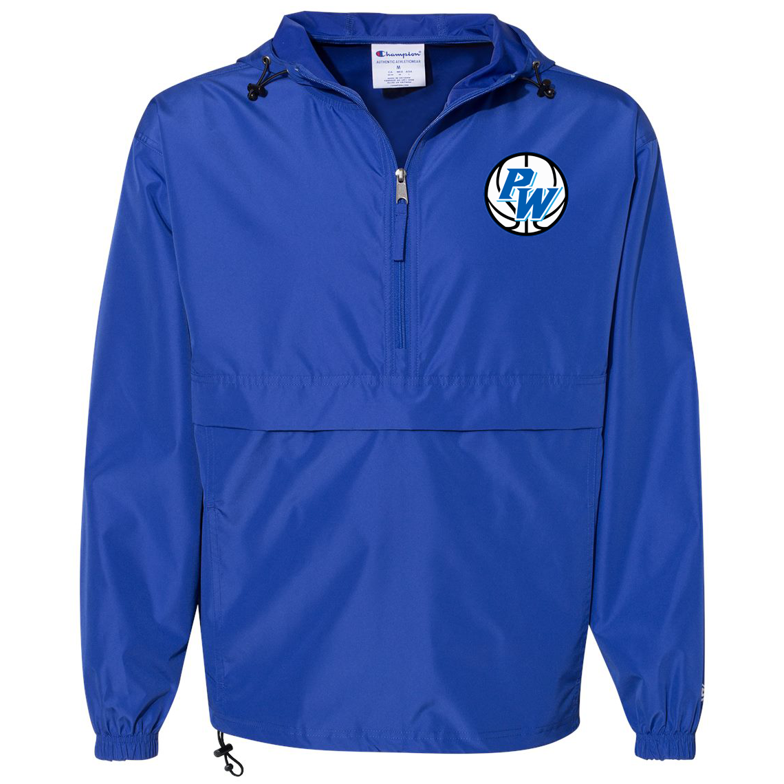 Port Washington Basketball Champion Packable Quarter Zip Jacket