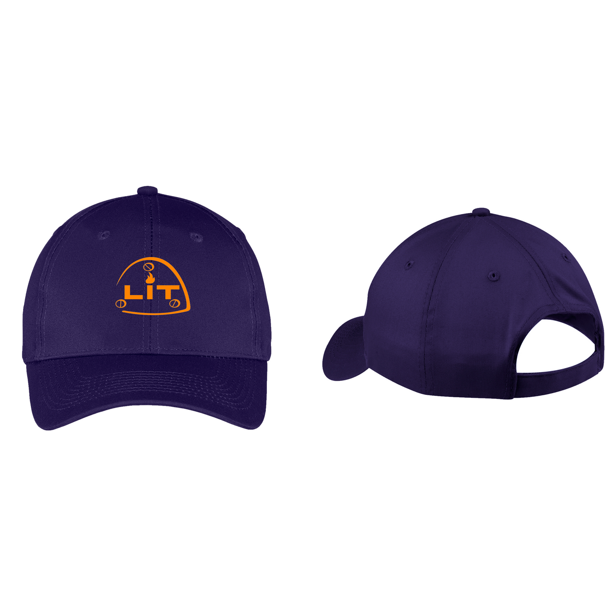 LIT Port & Company Six-Panel Twill Cap