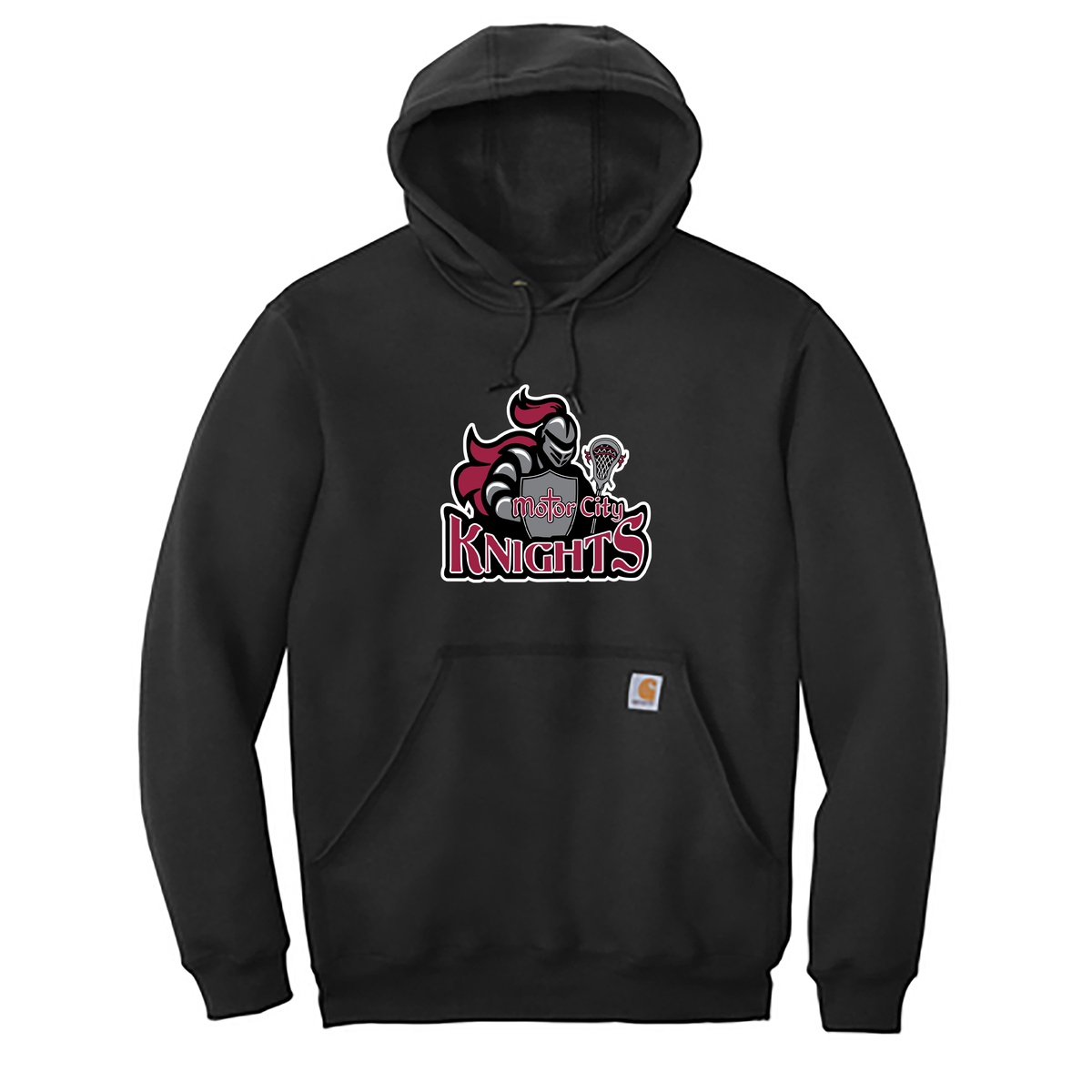 Motor City Knights Lacrosse Carhartt Midweight Hooded Sweatshirt