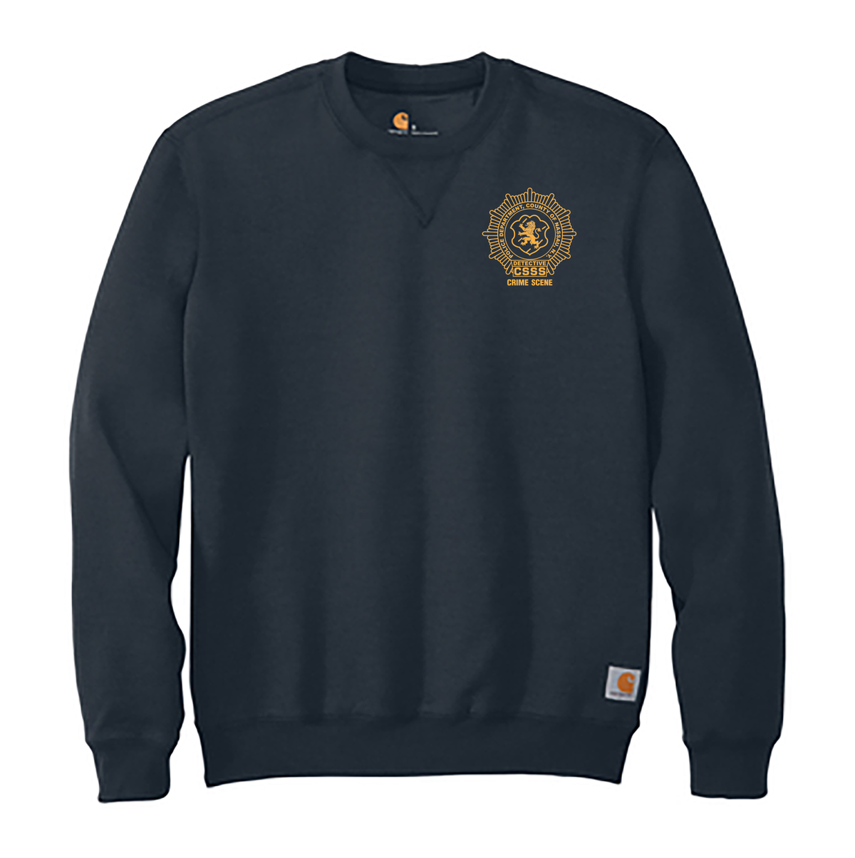 NCPD Crime Scene Carhartt Embroidered Midweight Crewneck