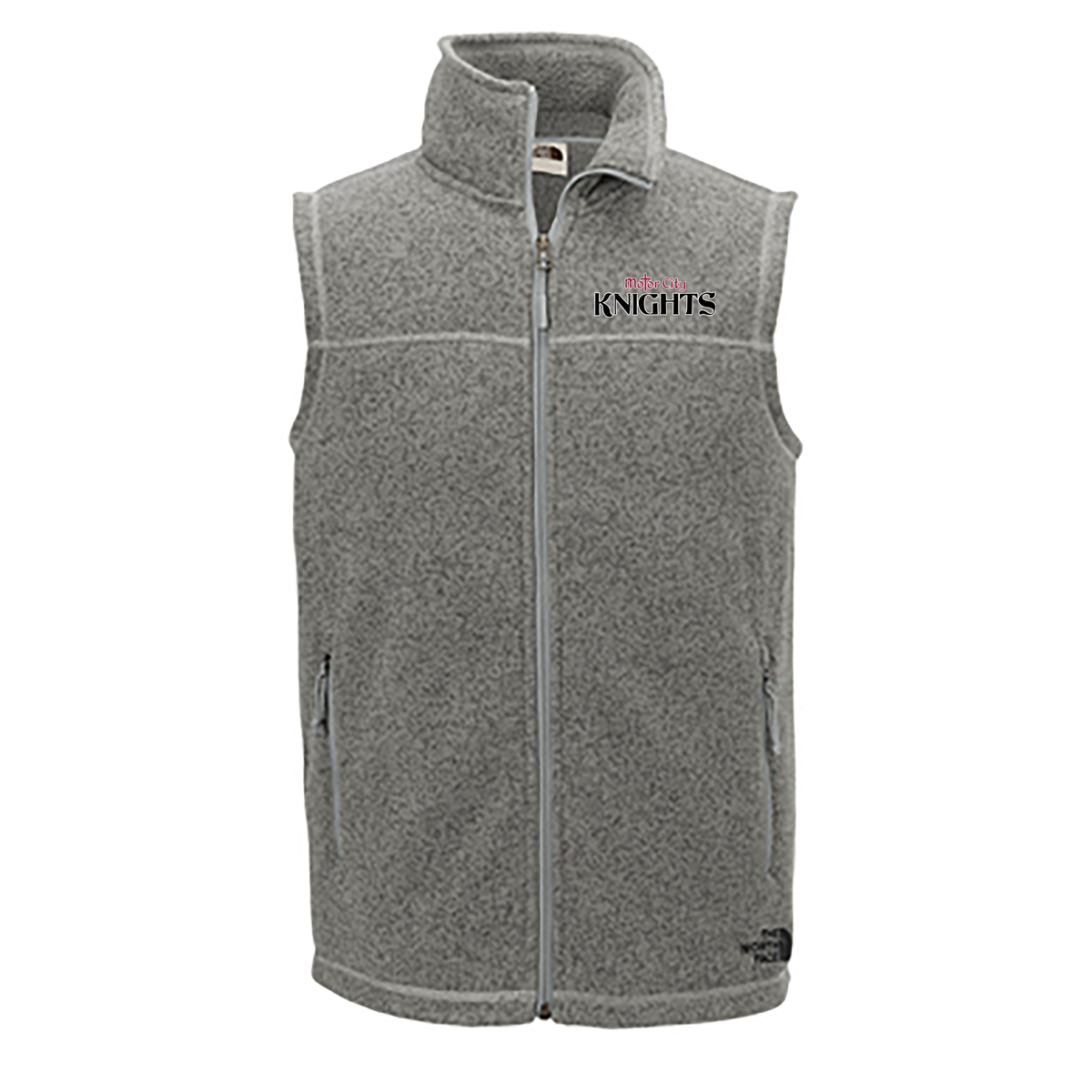 Motor City Knights Lacrosse The North Face Fleece Vest