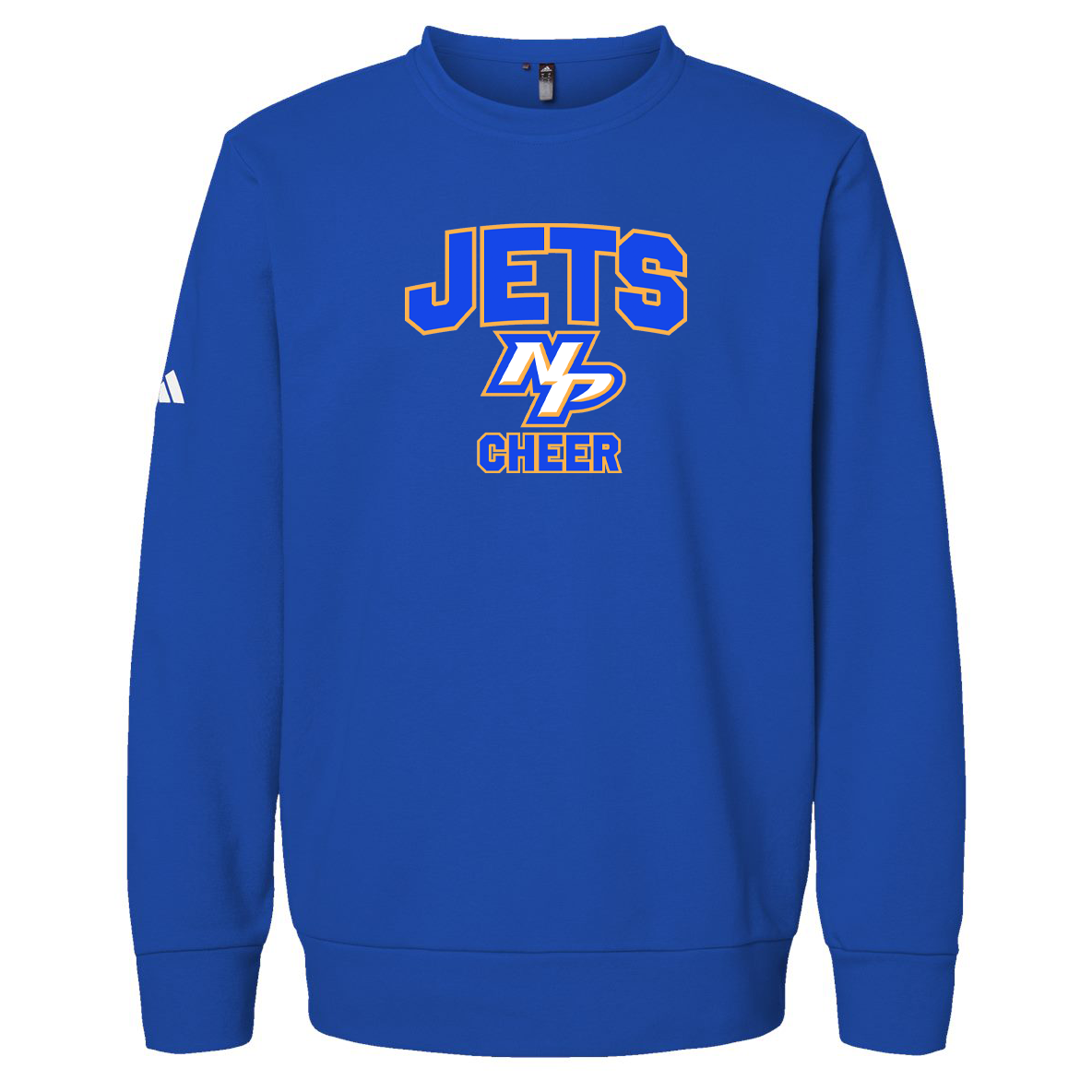 North Providence Jets Cheerleading Adidas Fleece Crewneck Sweatshirt