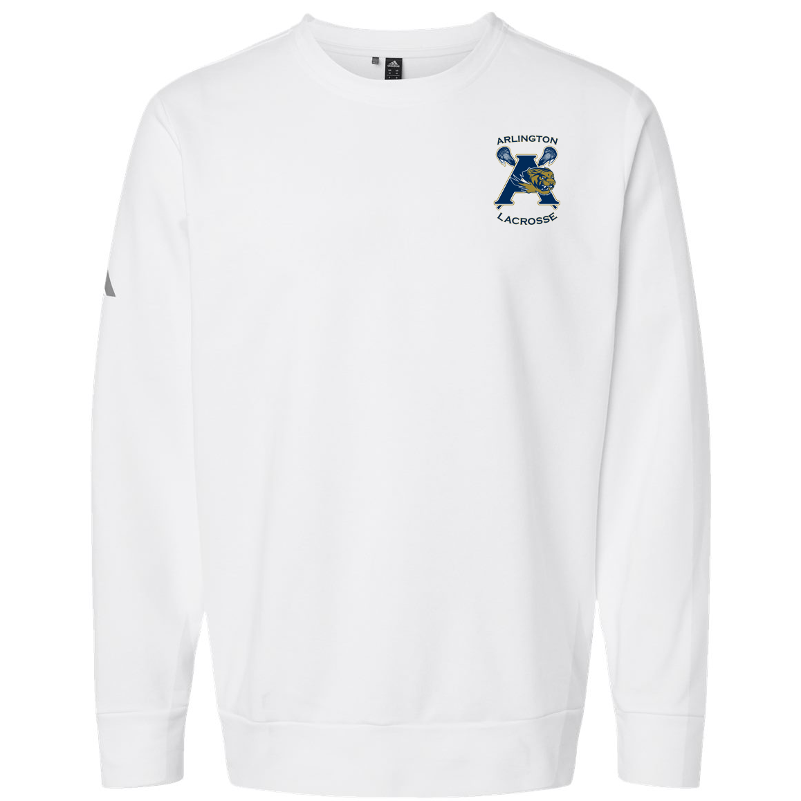 Arlington Lacrosse Adidas Fleece Crewneck Sweatshirt