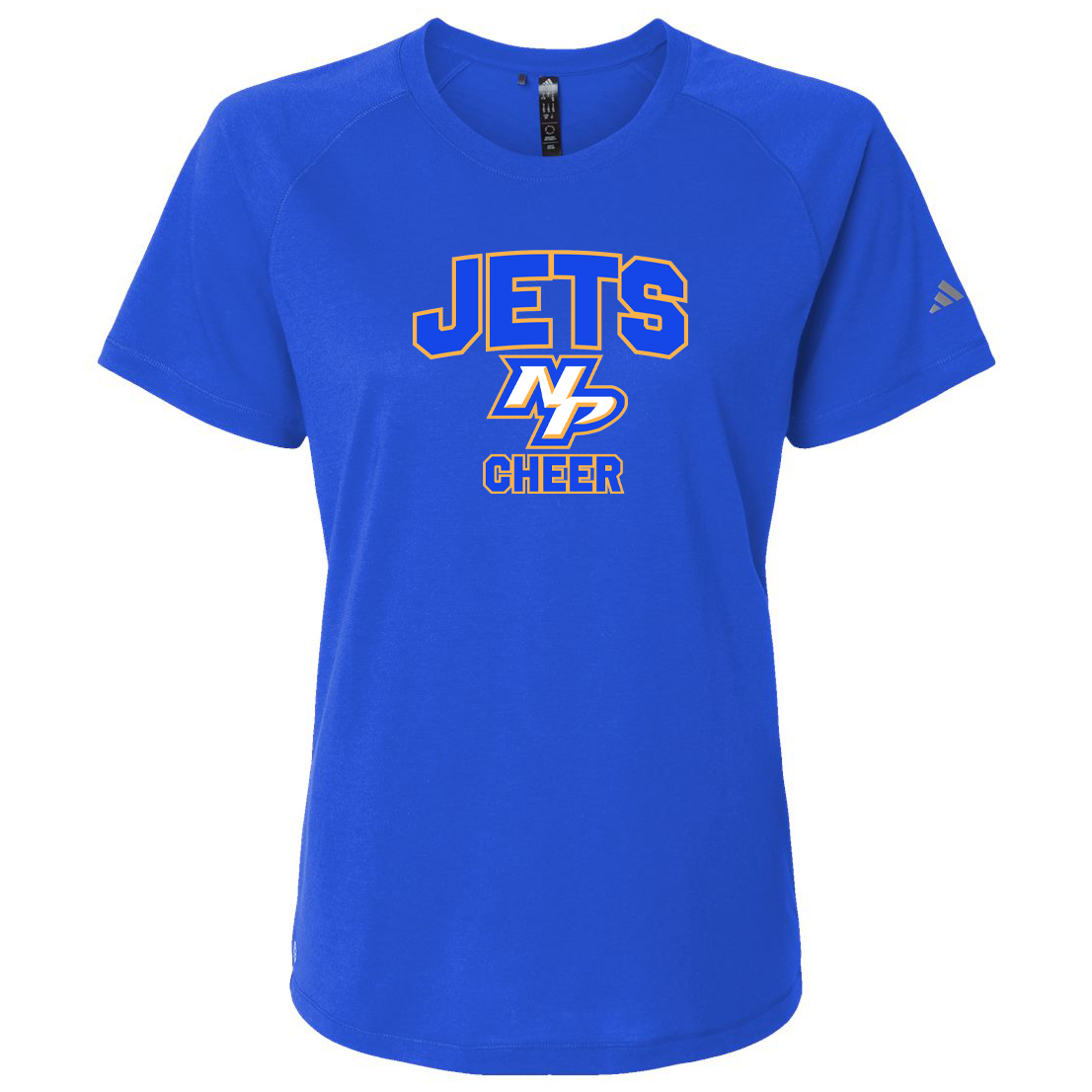 North Providence Jets Cheerleading Adidas Ladies Blended T-Shirt