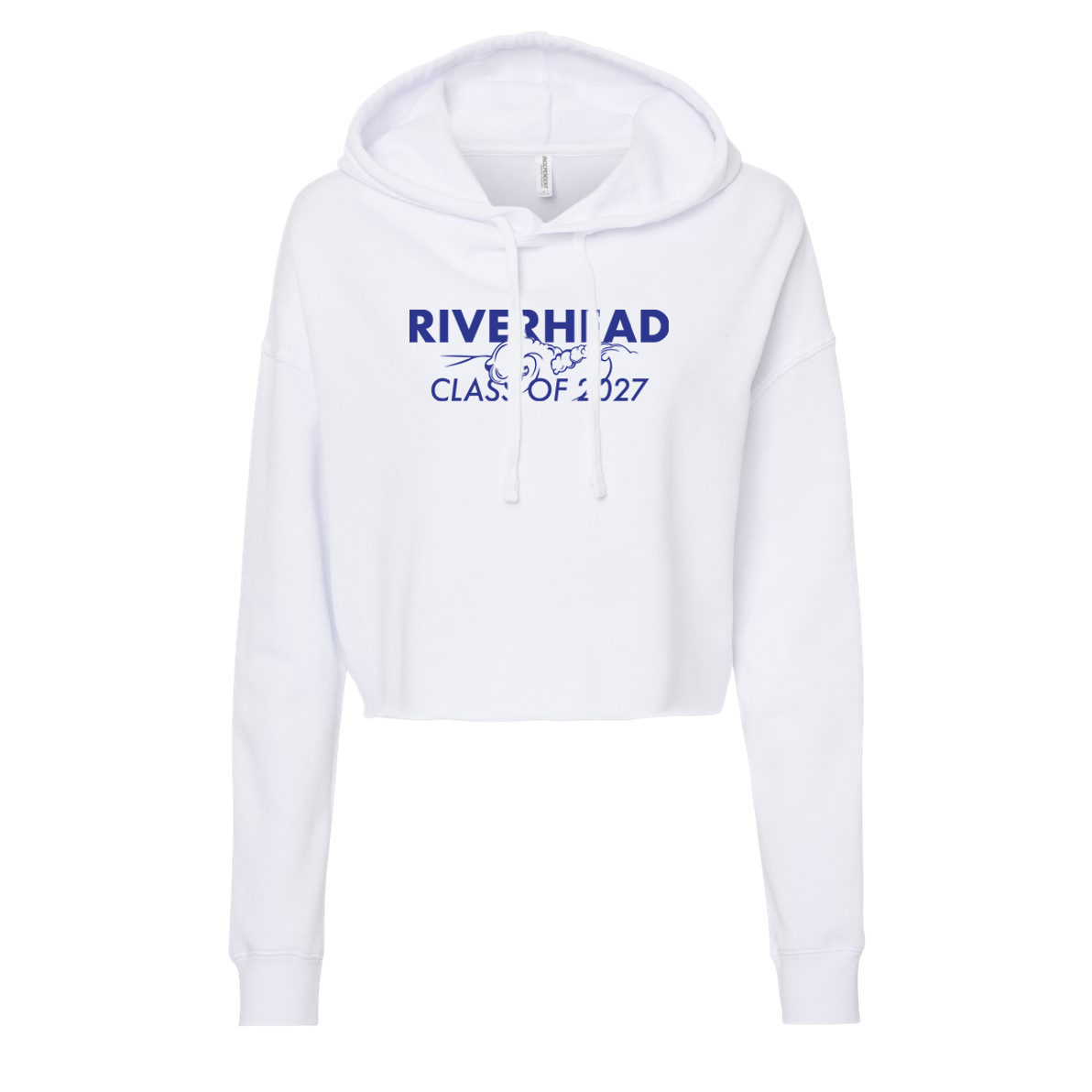 Riverhead Class of 2027 Women’s Lightweight Cropped Hooded Sweatshirt