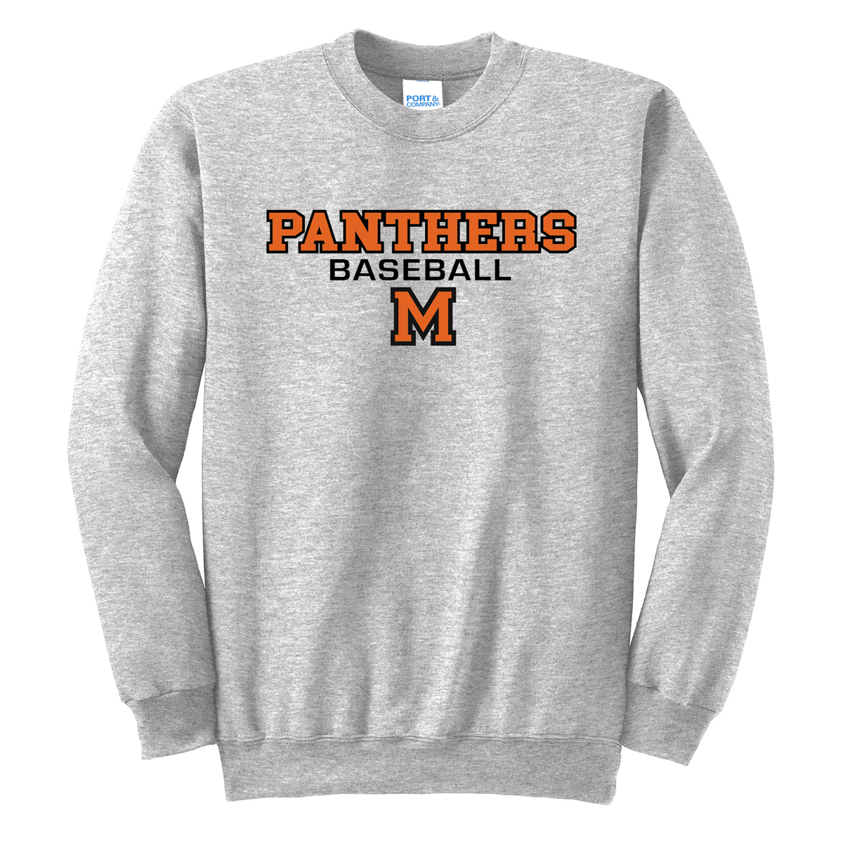 Marlboro HS Baseball Crew Neck Sweater