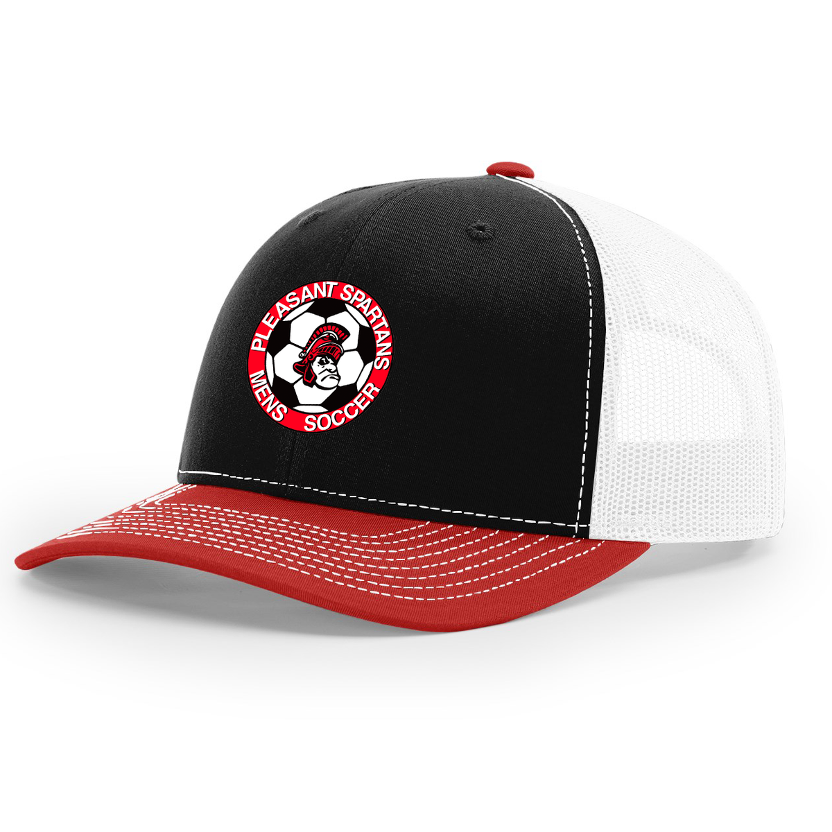 Pleasant HS Soccer Snapback Trucker Cap