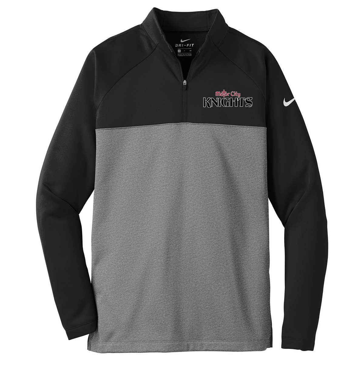 Motor City Knights Lacrosse Nike Therma-FIT Quarter-Zip Fleece