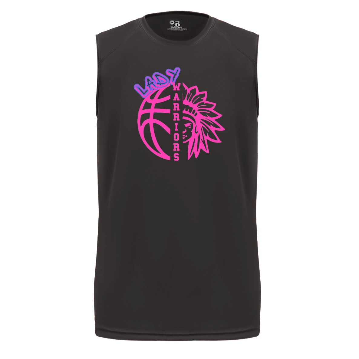 NMB Lady Warriors Basketball B-Core Sleeveless Performance Tank
