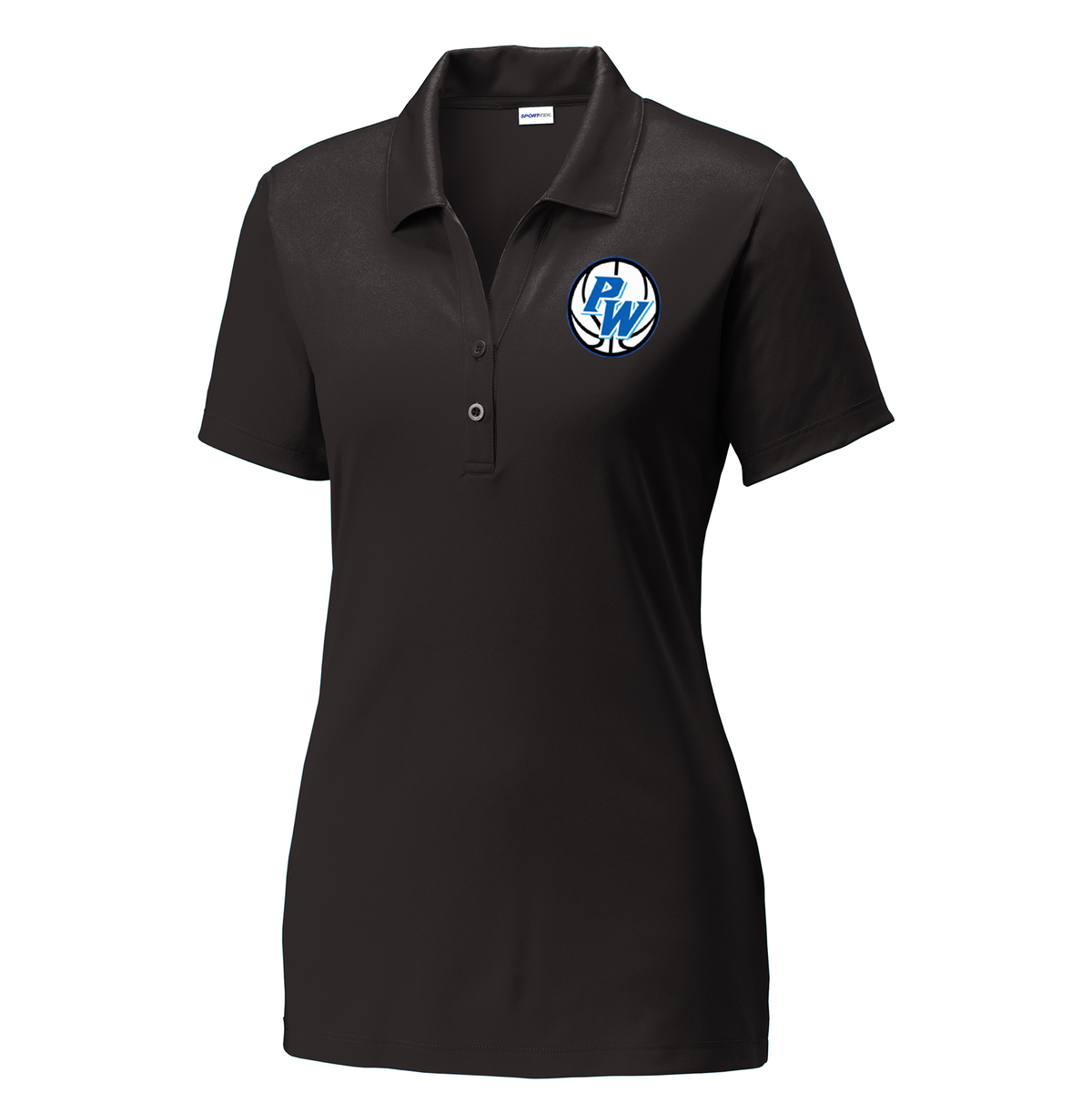 Port Washington Basketball Ladies Micropique Sport-Wick Polo