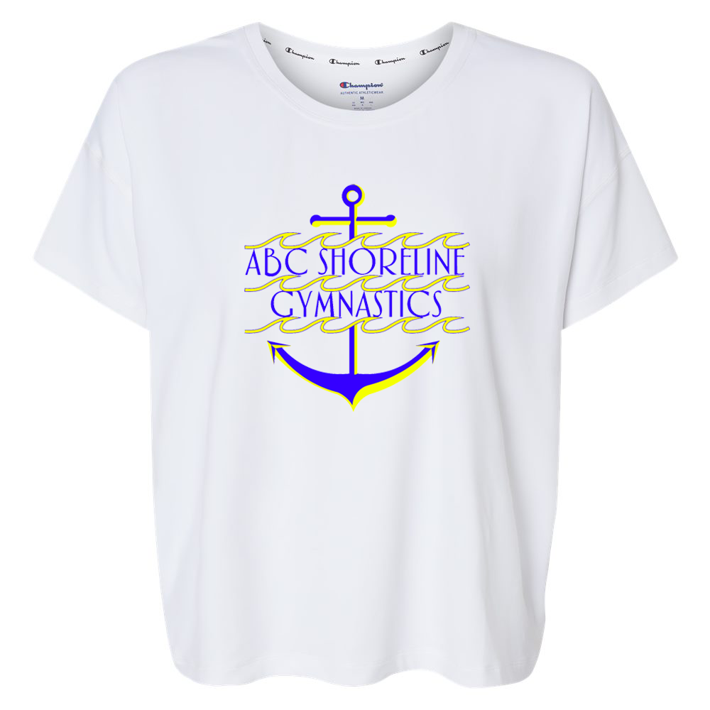 ABC Shoreline Gymnastics Champion Women's Sport Soft Touch T-Shirt