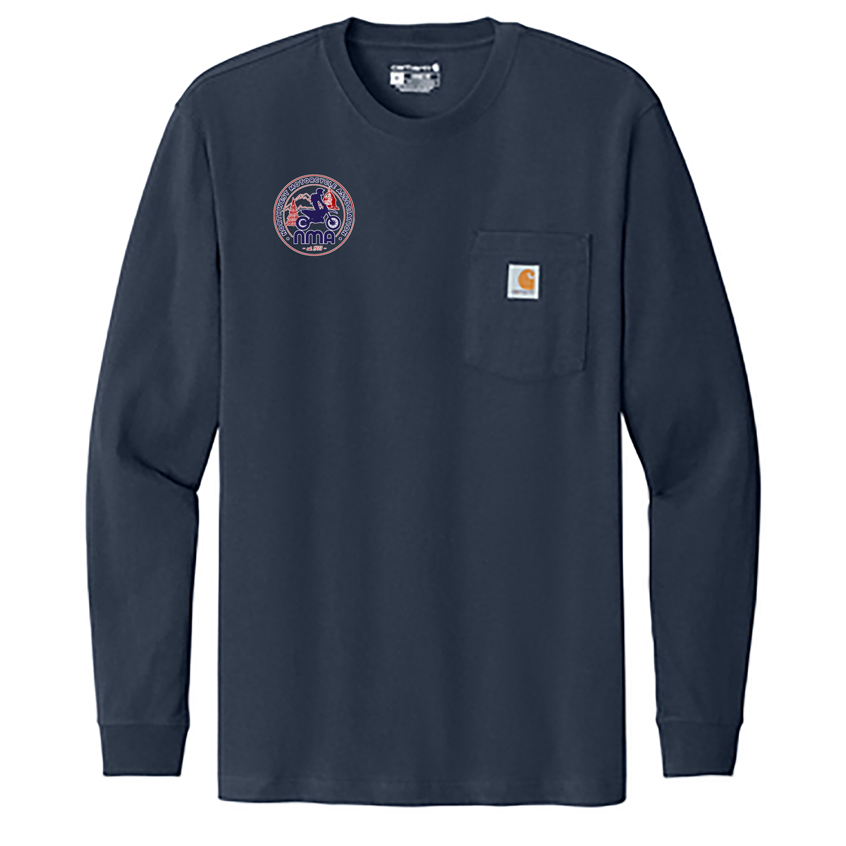Northwest Motorcycle Association Carhartt Force Long Sleeve Pocket T-Shirt