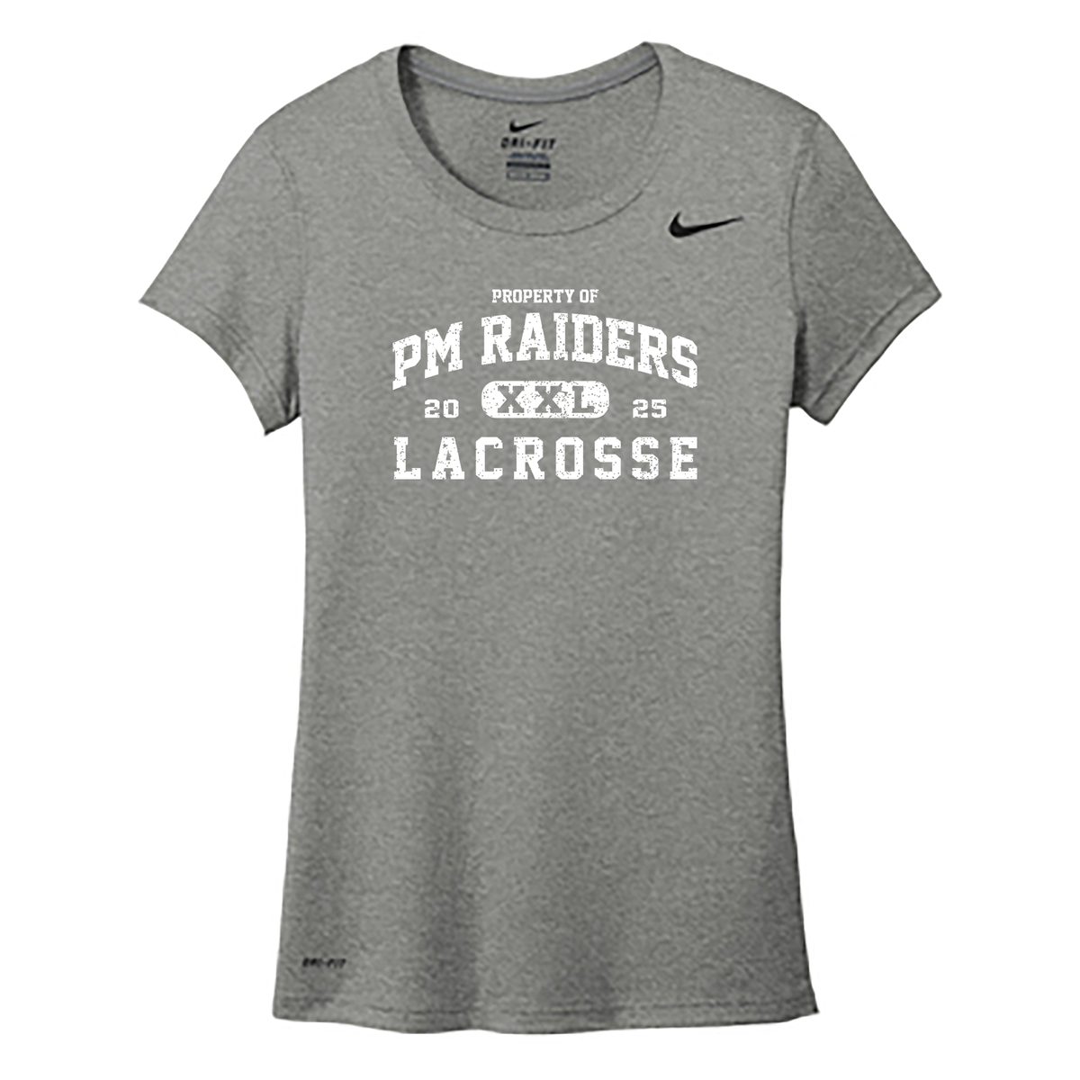 PM Raiders Girls Lacrosse Nike Ladies Team rLegend Tee