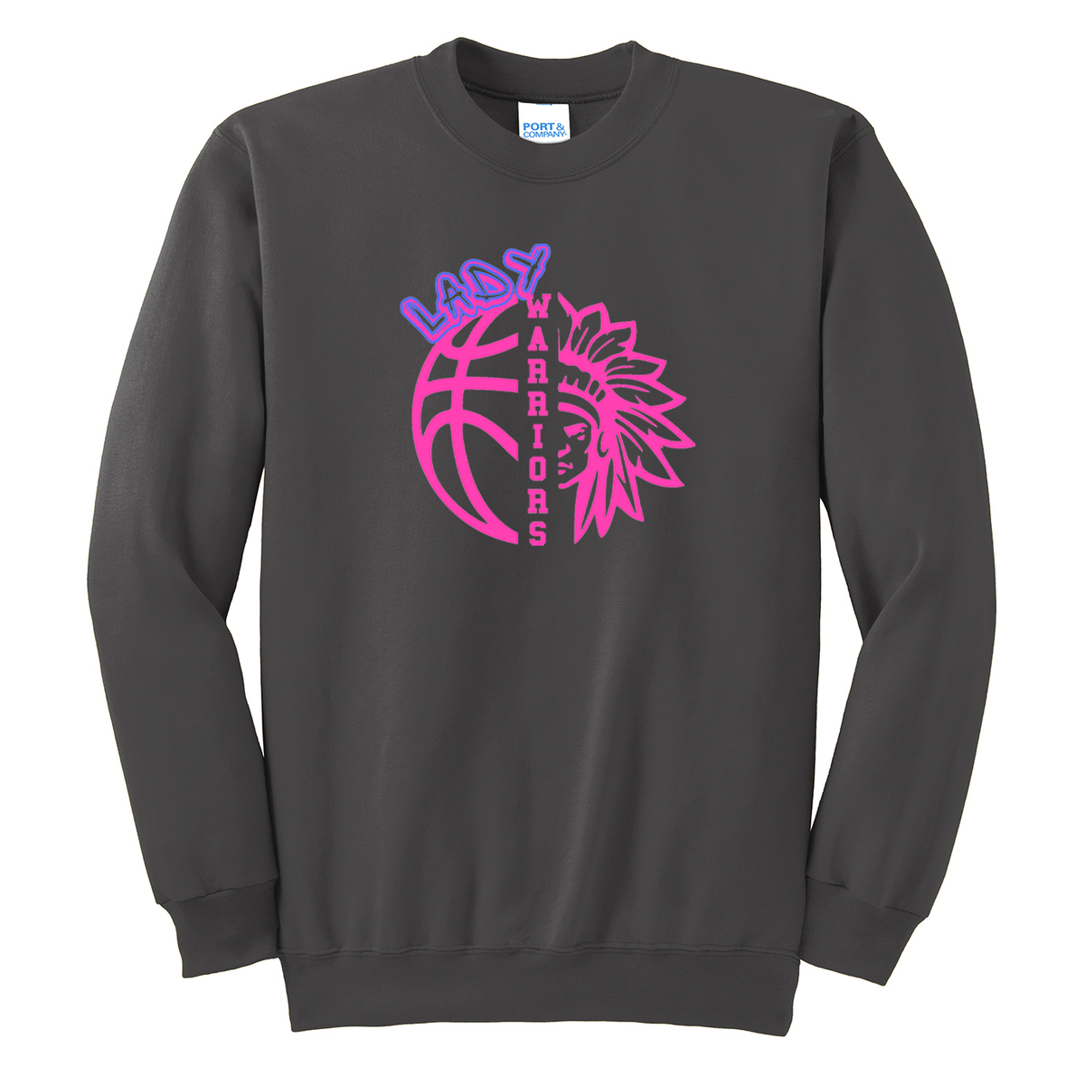 NMB Lady Warriors Basketball Crew Neck Sweater