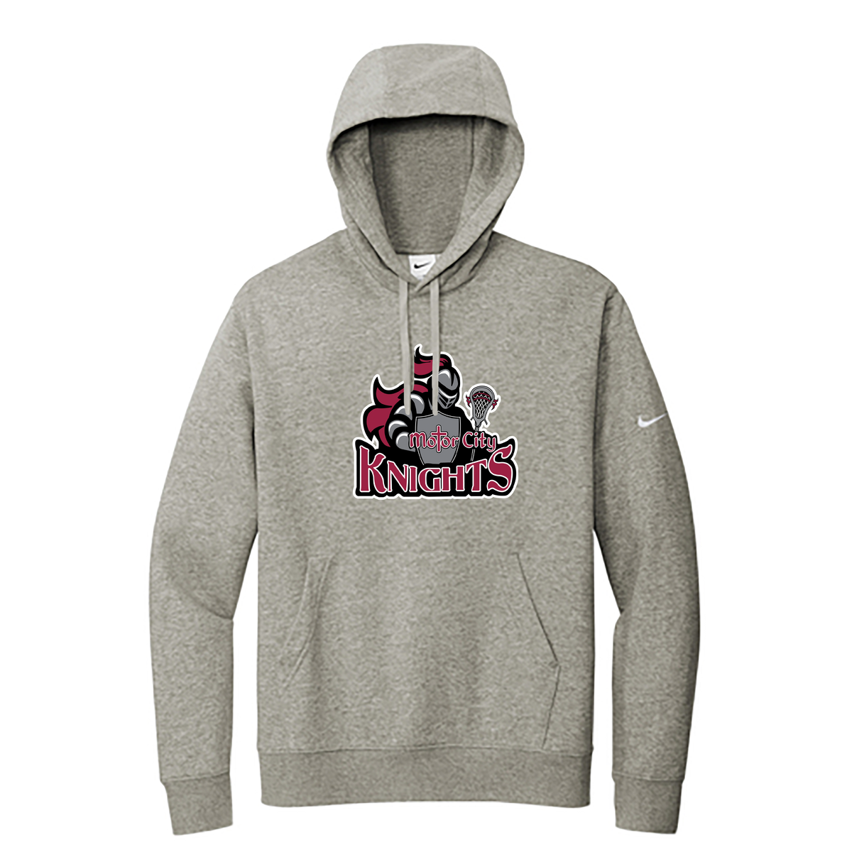 Motor City Knights Lacrosse Nike Fleece Swoosh Hoodie
