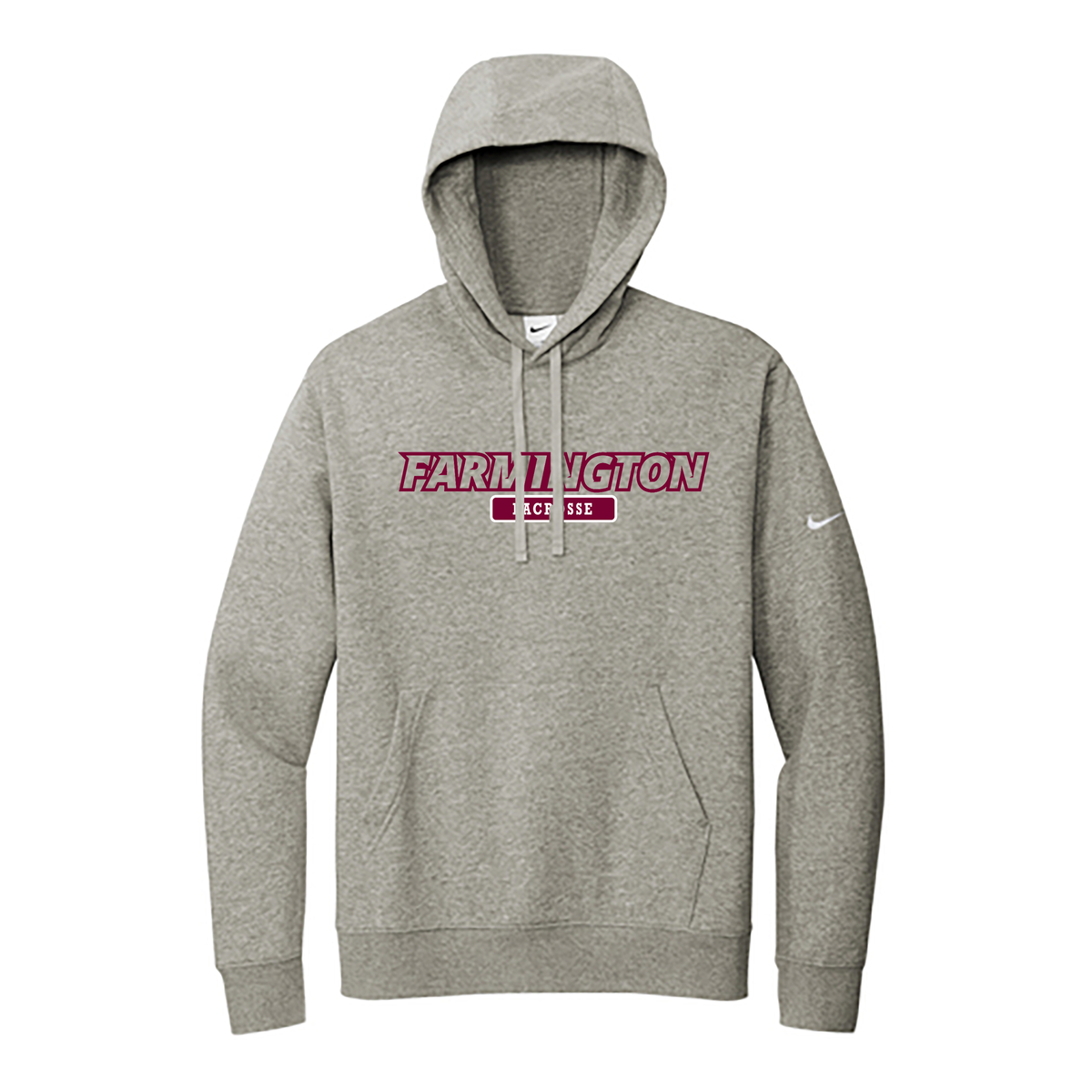 Farmington Lacrosse Nike Fleece Swoosh Hoodie