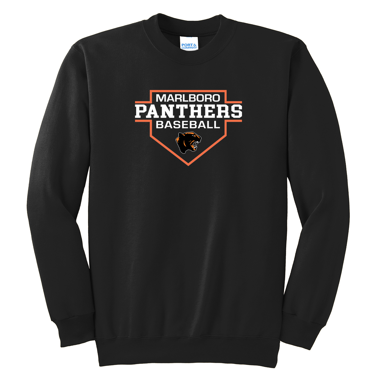 Marlboro HS Baseball Crew Neck Sweater