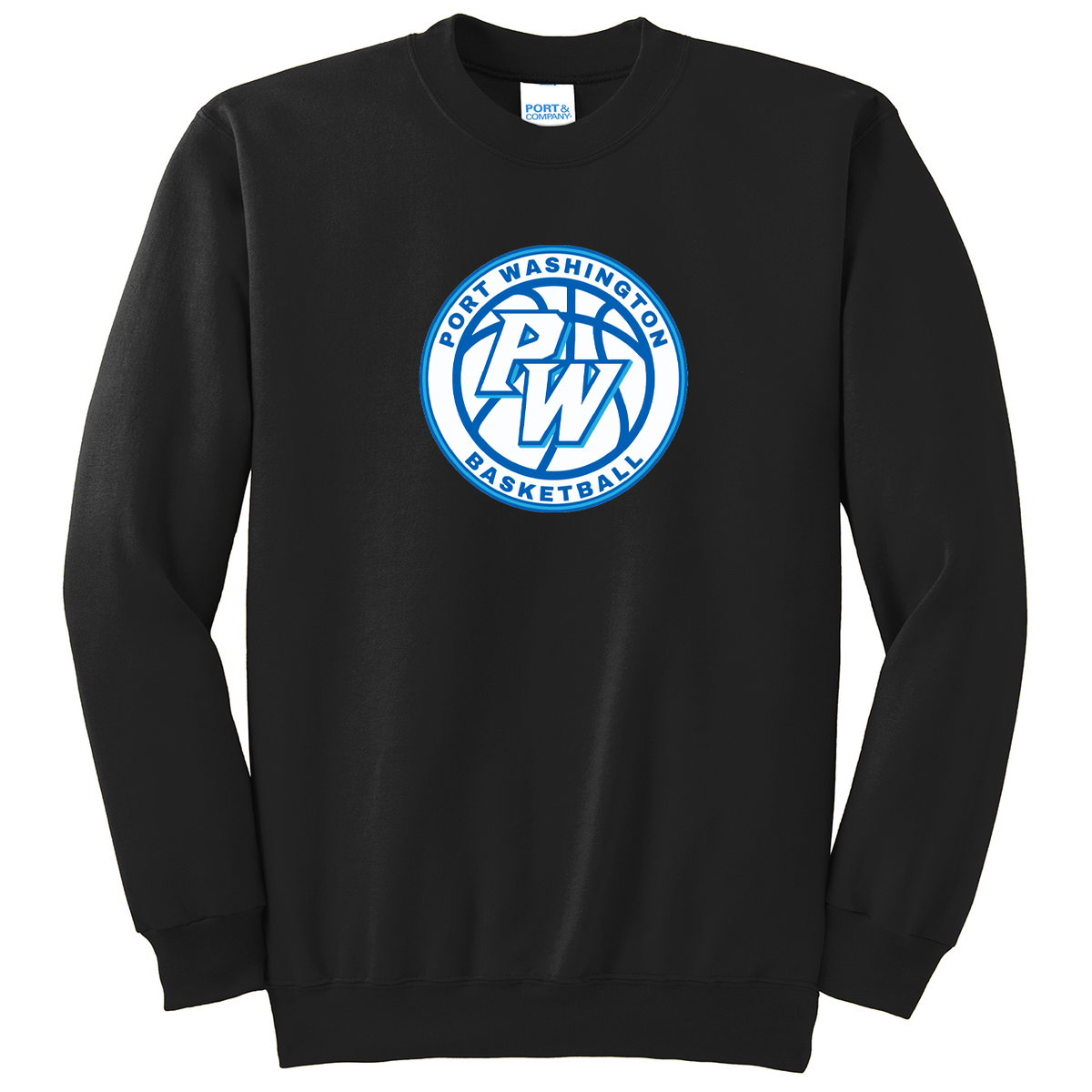 Port Washington Basketball Crew Neck Sweater