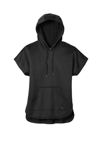 Short sleeve hoodie womens sale