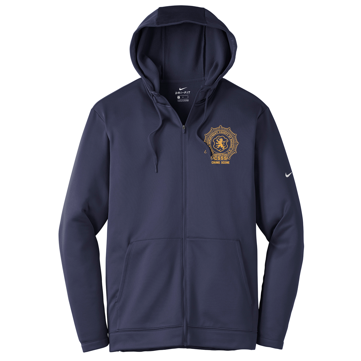 NCPD Crime Scene Nike Therma-FIT Full Zip Hoodie