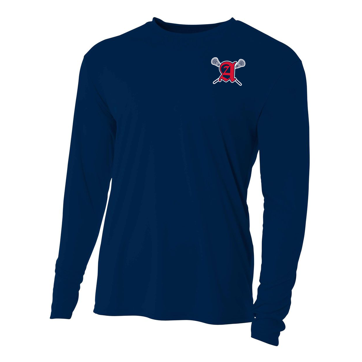 Augusta Patriots Cooling Performance Long Sleeve Crew
