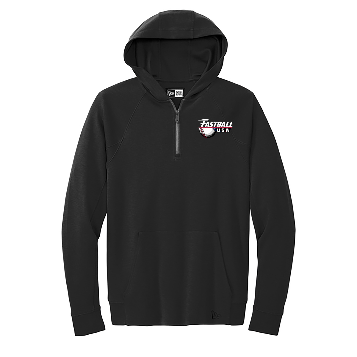 Fastball USA Academy Baseball New Era STS 1/4 Zip Hoodie