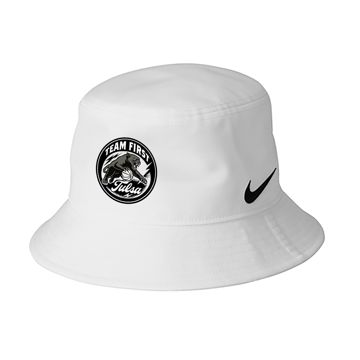Team First Tulsa Nike Swoosh Bucket Hat