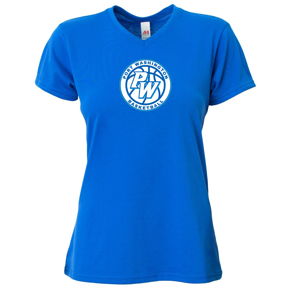 Port Washington Basketball Women's Softek Short Sleeve Tee