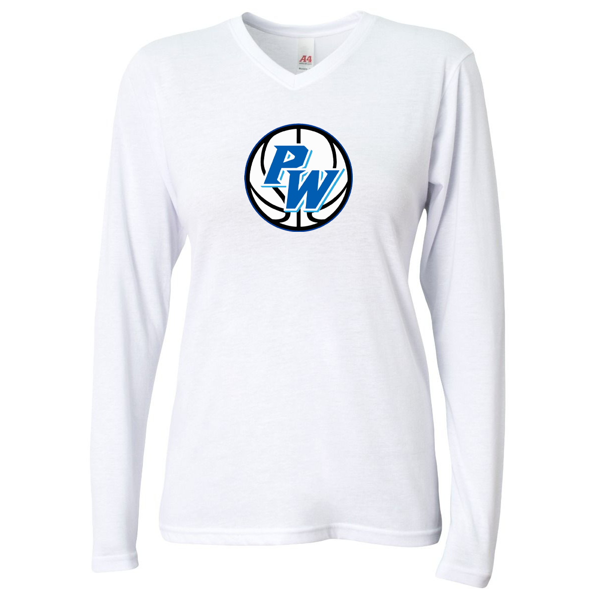 Port Washington Basketball Women's Softek Long Sleeve Tee