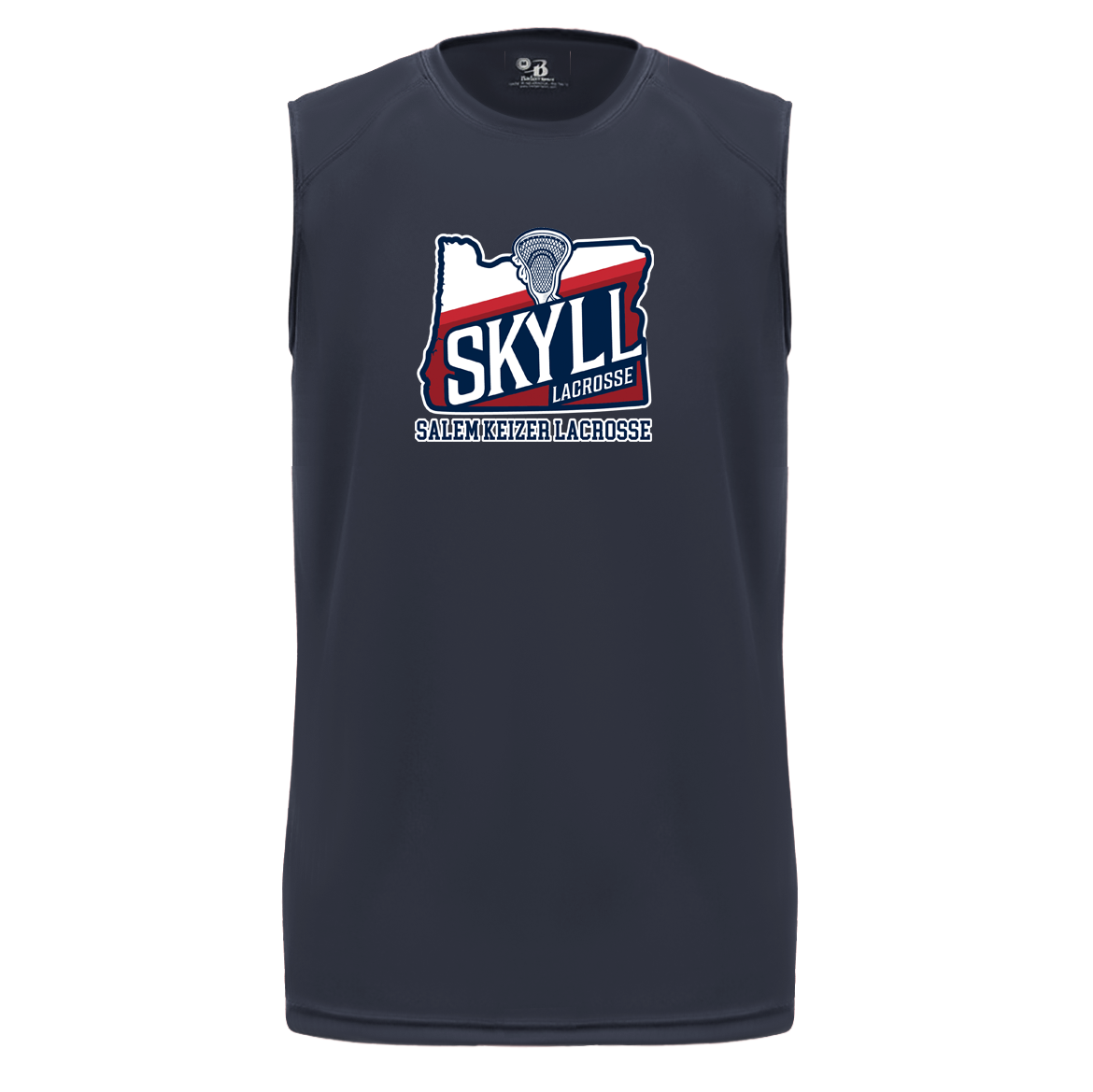 Salem Keizer Youth Lacrosse League B-Core Sleeveless Performance Tank