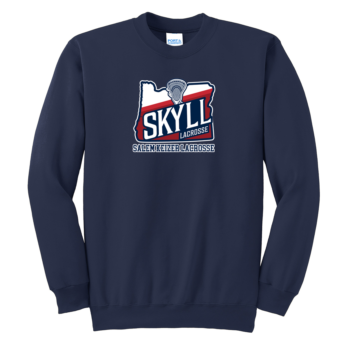 Salem Keizer Youth Lacrosse League Crew Neck Sweater