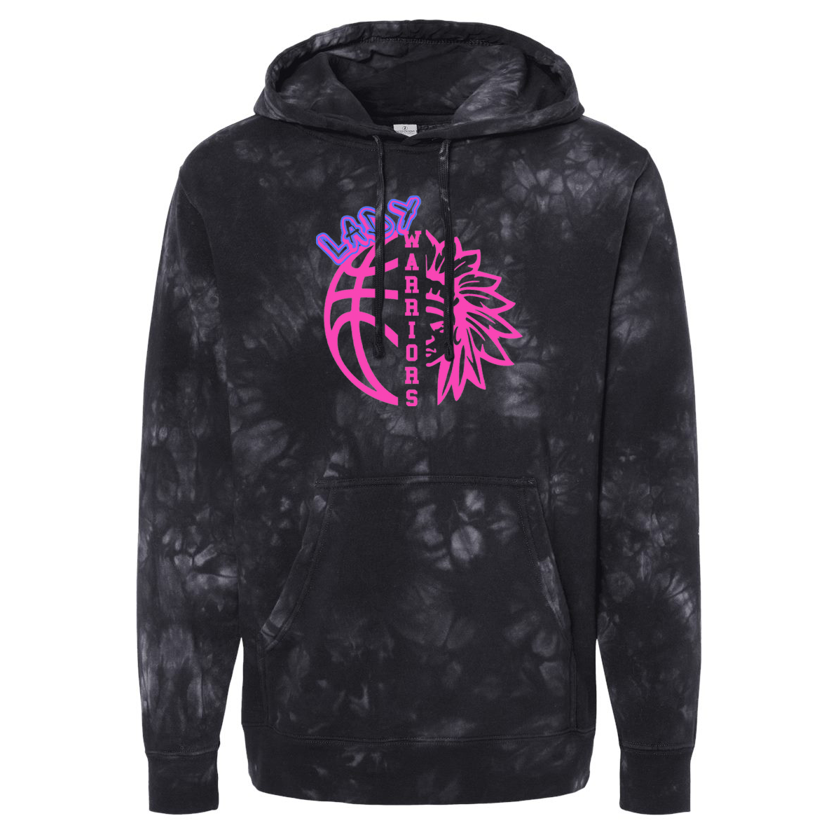 NMB Lady Warriors Basketball Pigment-Dyed Hooded Sweatshirt