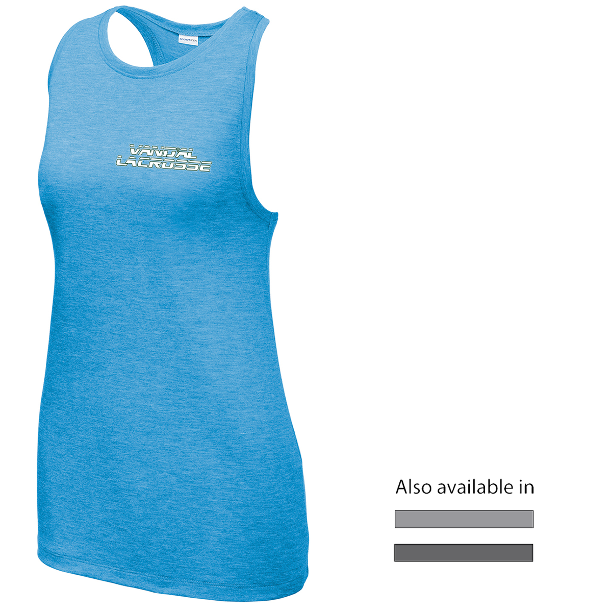 Vand'al Lacrosse Women's Tri-Blend Wicking Racerback