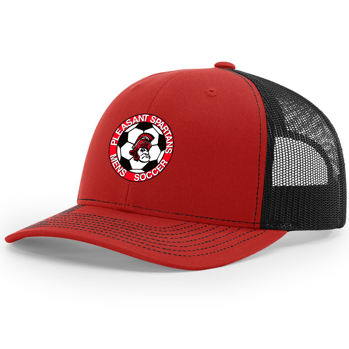Pleasant HS Soccer Snapback Trucker Cap