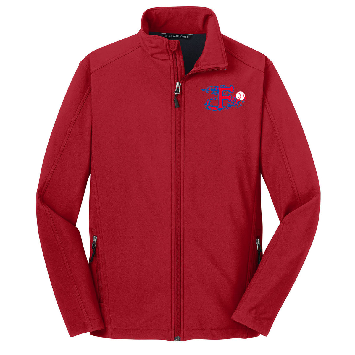 Farming Flames Baseball Club Soft Shell Jacket