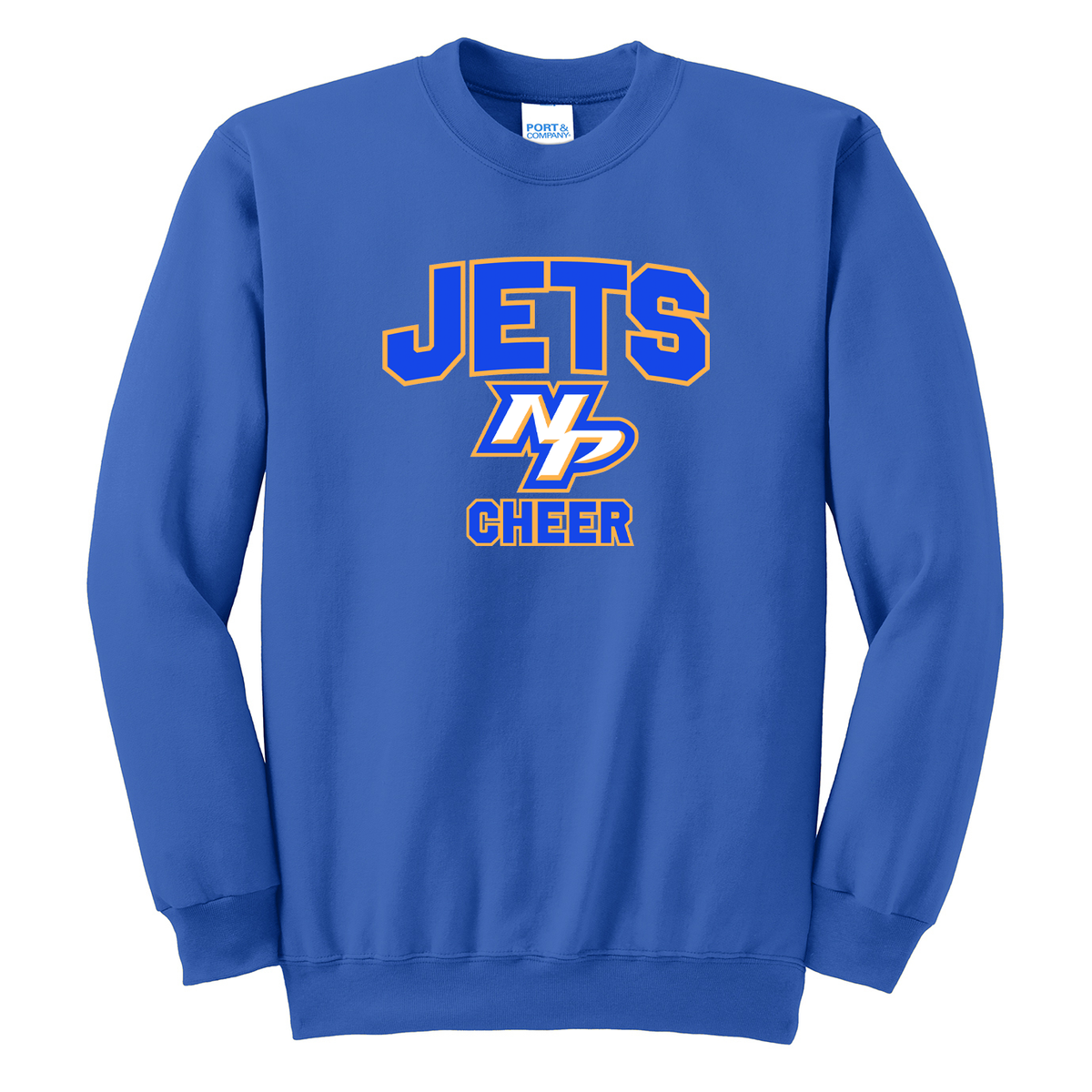 North Providence Jets Cheerleading Crew Neck Sweater