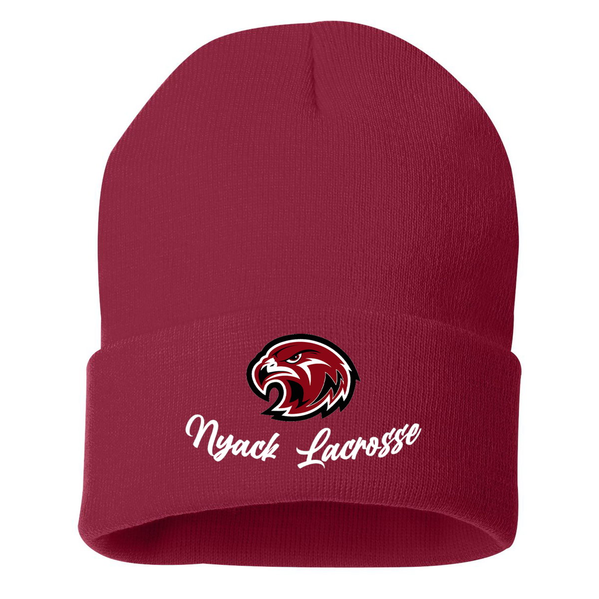 Nyack HS Lacrosse Cuffed Beanie