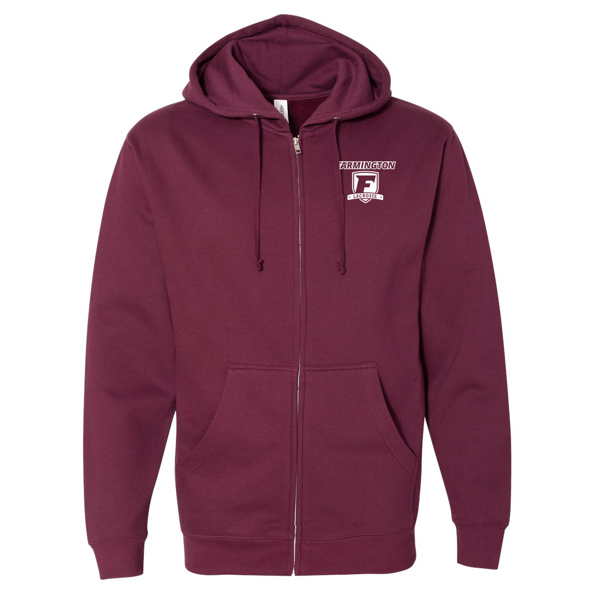 Farmington Lacrosse Full Zip Hoodie