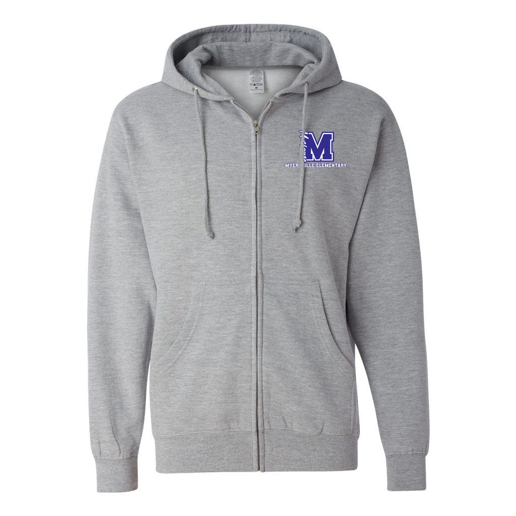Myersville Elementary School Full Zip Hoodie Blatant Team Store