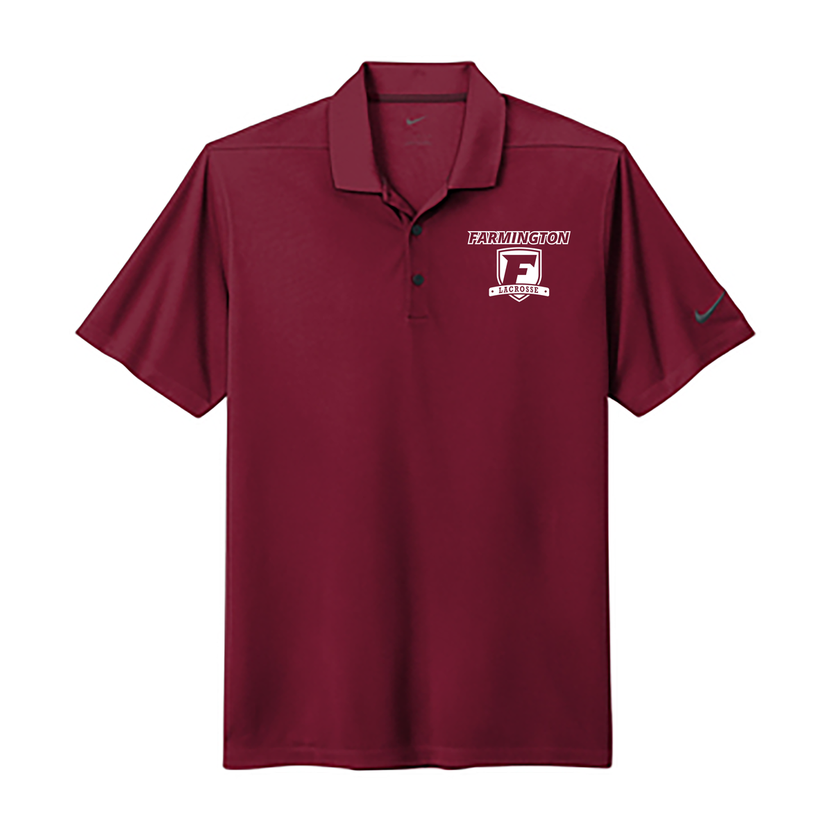 Farmington Lacrosse Nike Dri-FIT Micro Pique 2.0 Polo