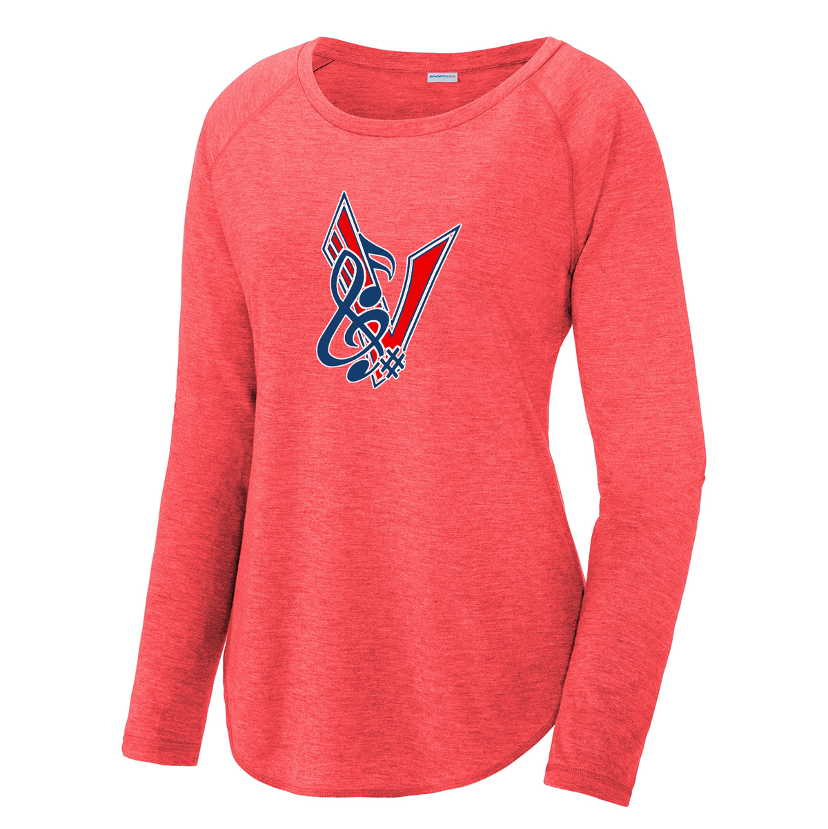 Fort Walton Beach Vikings Band Women's Raglan Long Sleeve CottonTouch