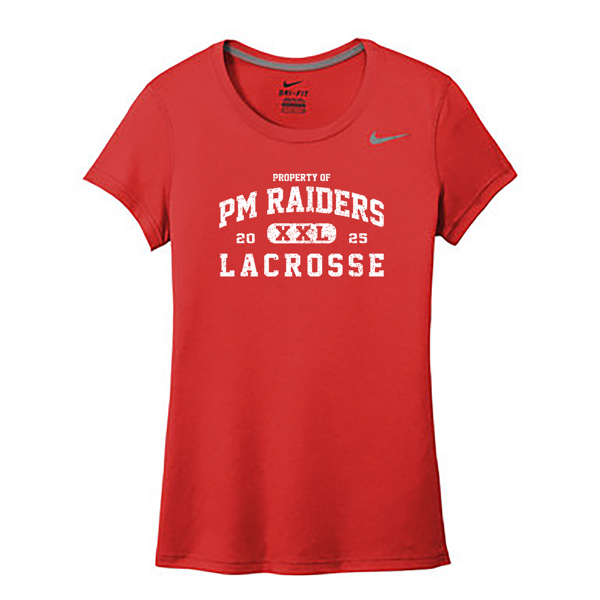 PM Raiders Girls Lacrosse Nike Ladies Team rLegend Tee