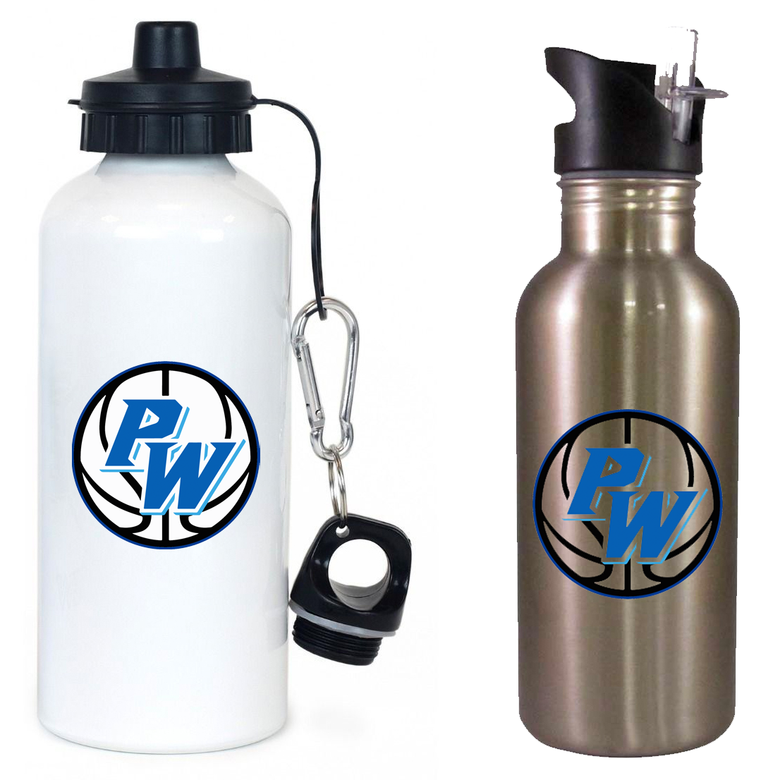 Port Washington Basketball Team Water Bottle
