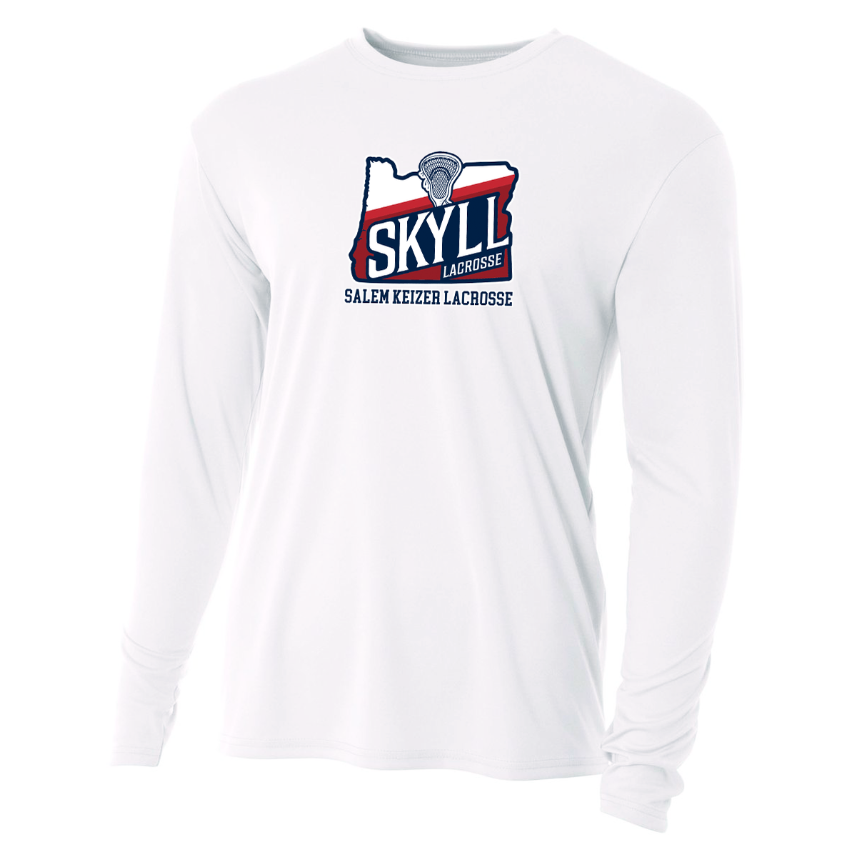 Salem Keizer Youth Lacrosse League Cooling Performance Long Sleeve Crew