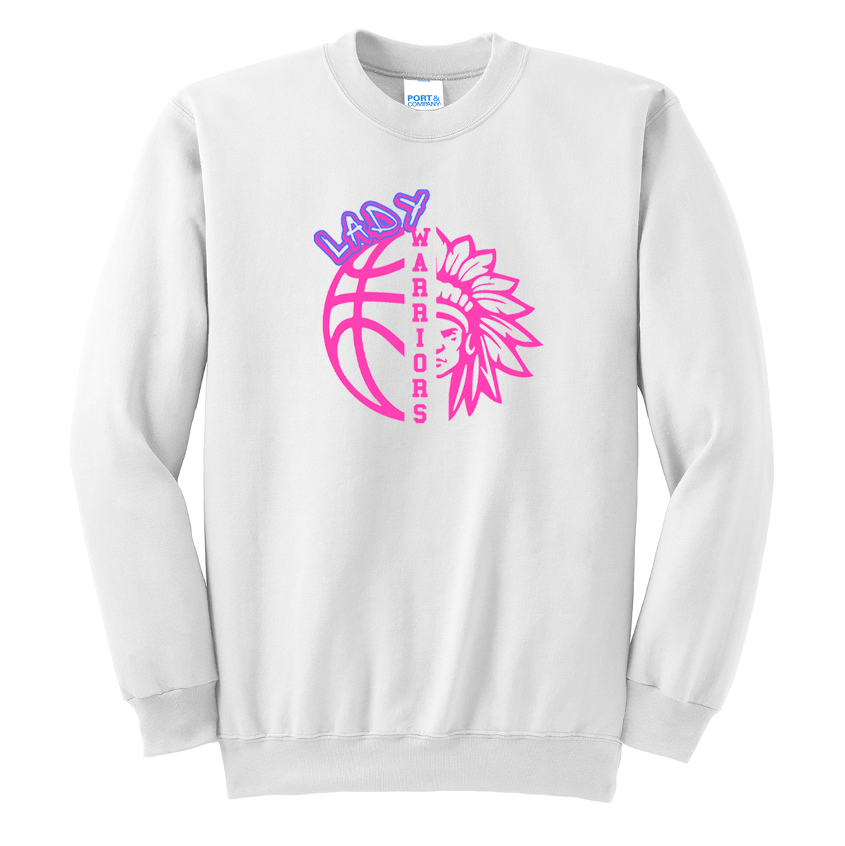 NMB Lady Warriors Basketball Crew Neck Sweater