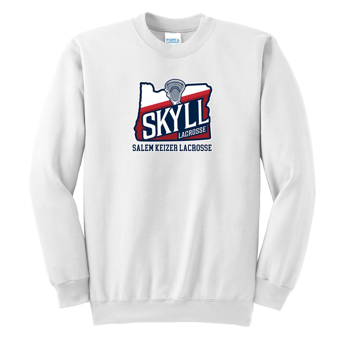 Salem Keizer Youth Lacrosse League Crew Neck Sweater