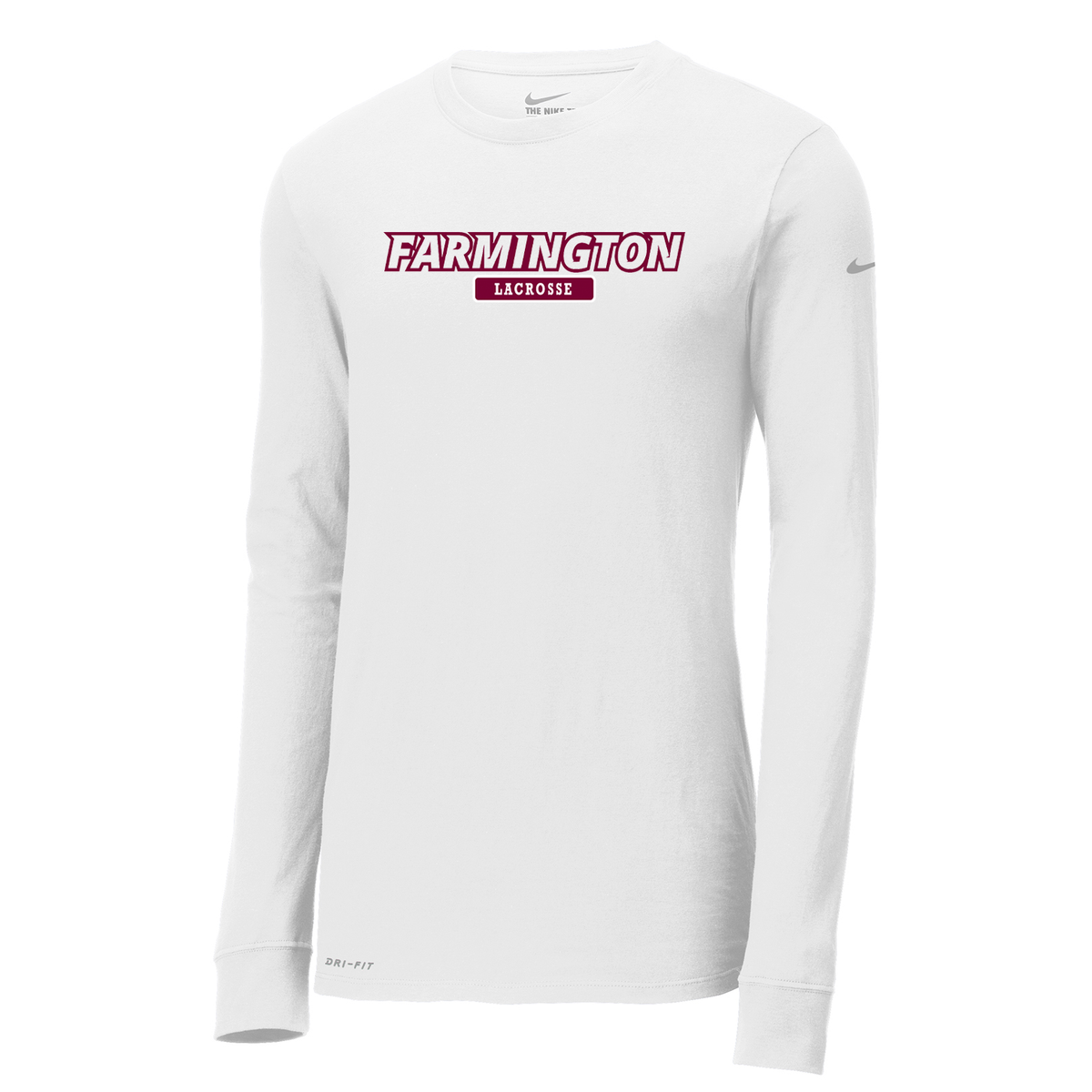 Farmington Lacrosse Nike Dri-FIT Long Sleeve Tee