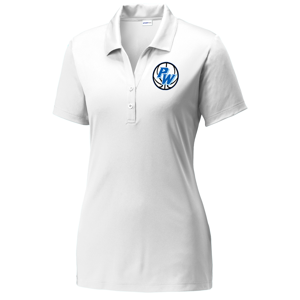 Port Washington Basketball Ladies Micropique Sport-Wick Polo