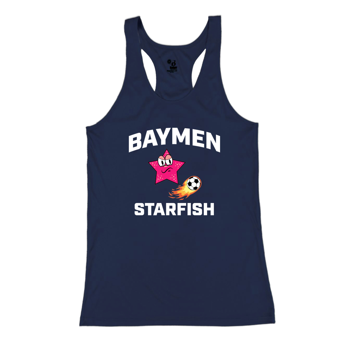 Baymen Starfish U12 B-Core Ladies Racerback Tank
