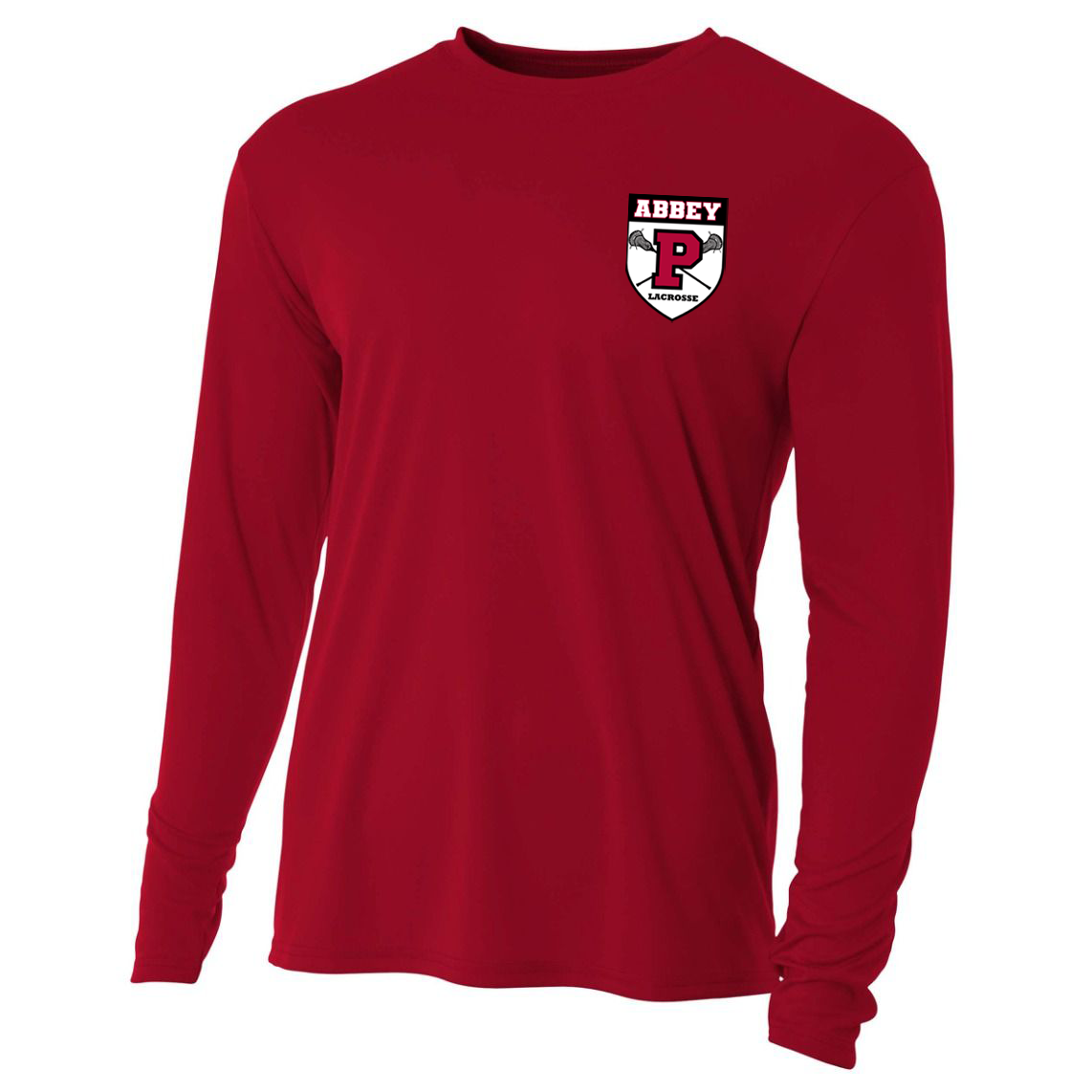 Portsmouth Abbey Lacrosse A4 Cooling Performance Long Sleeve Crew